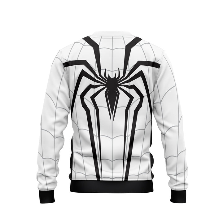 DIGITAL SWEATSHIRT -     WHITE SPIDER HERO SWEATSHIRT