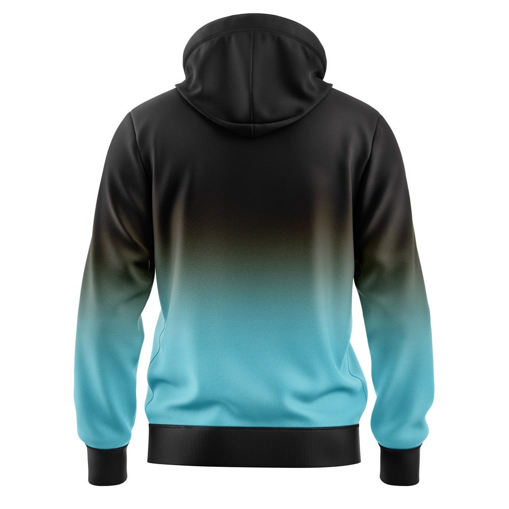 BEYOND HOODIE - CYAN GRADIENT