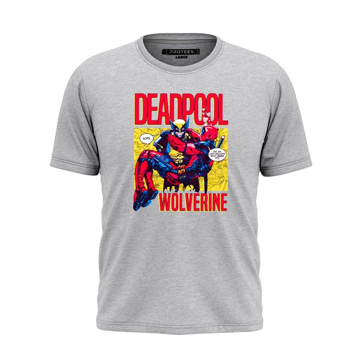 DTF - WOLVERINE LIFTING DEADPOOL TEE DTF058