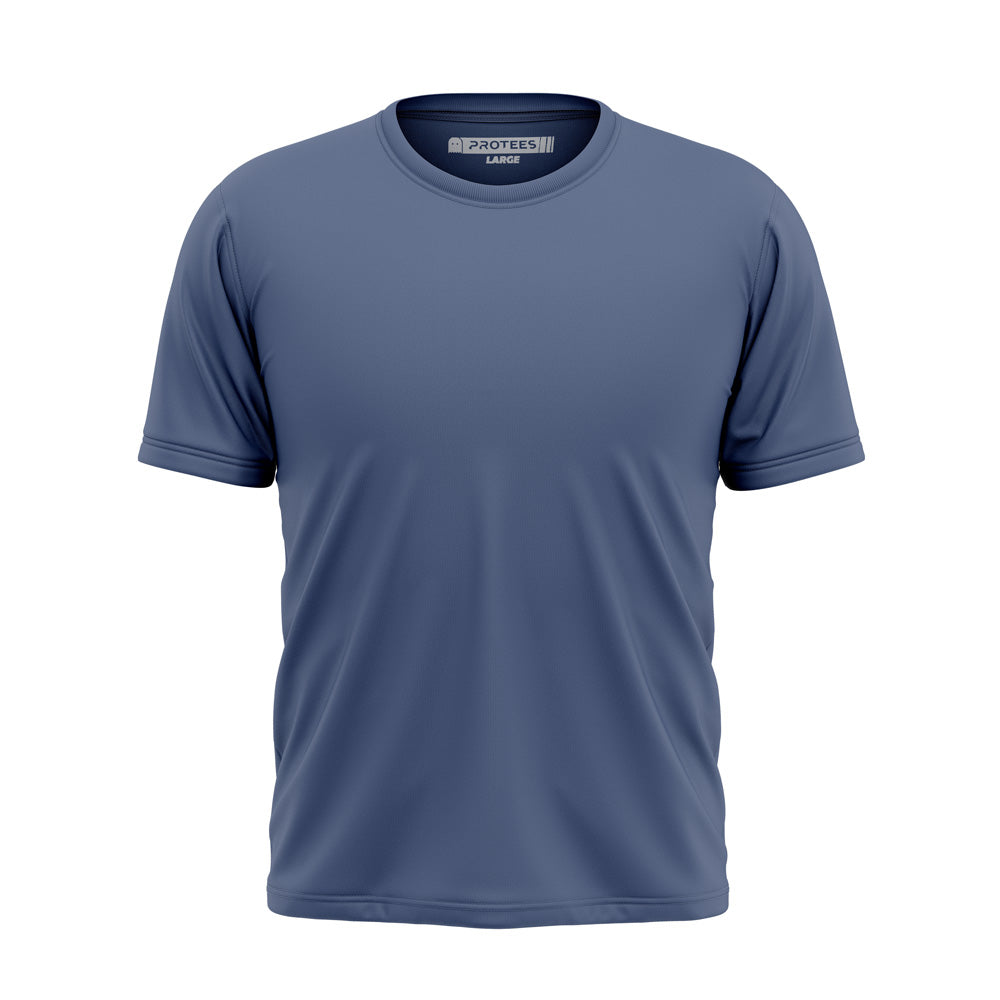 DENIM BLUE BASIC TEE