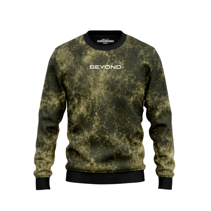 OLIVE KHAKI TIE-DYE CAMO - FRONT