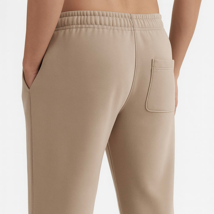 SAND STONE RELAXED FIT TERRY BOTTOM
