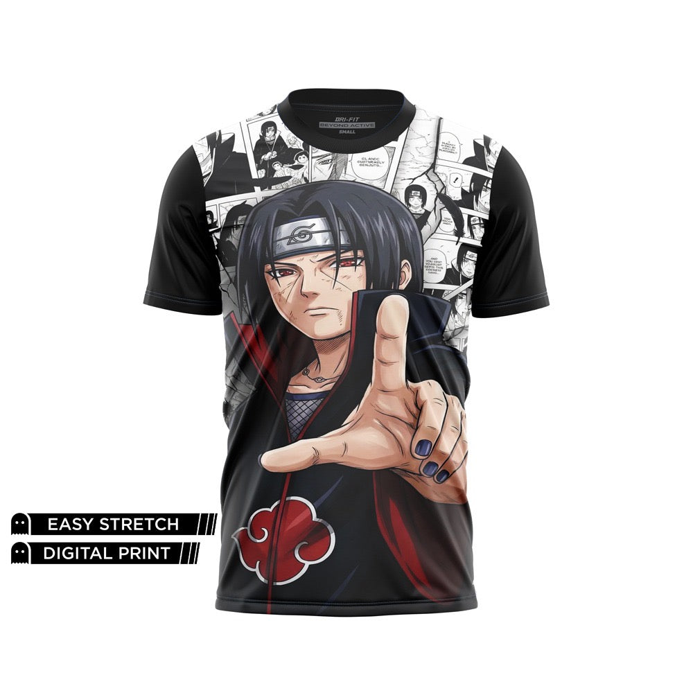 DIGITAL DRY-FIT TEE - ITACHI UCHIHA LEGACY