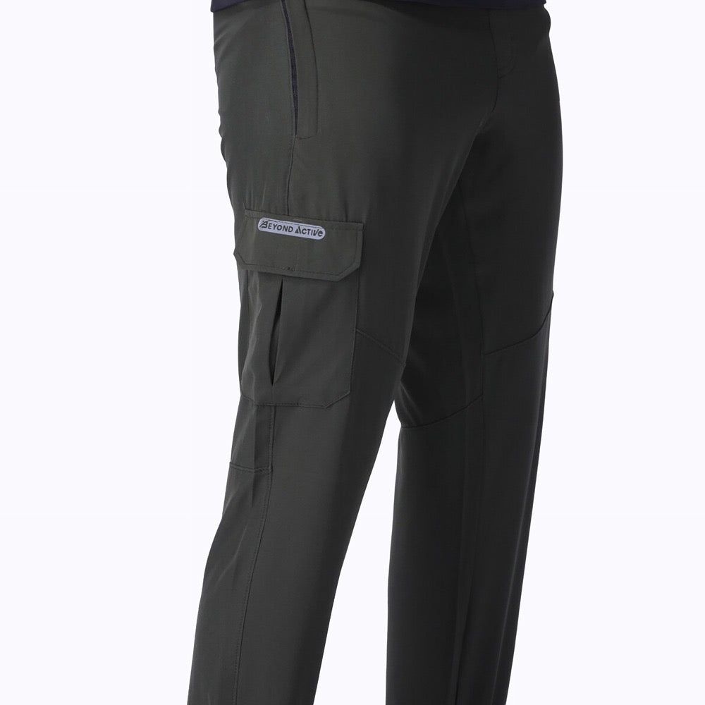 BEYOND MICRO STRETCH ARMY GREEN BOTTOM