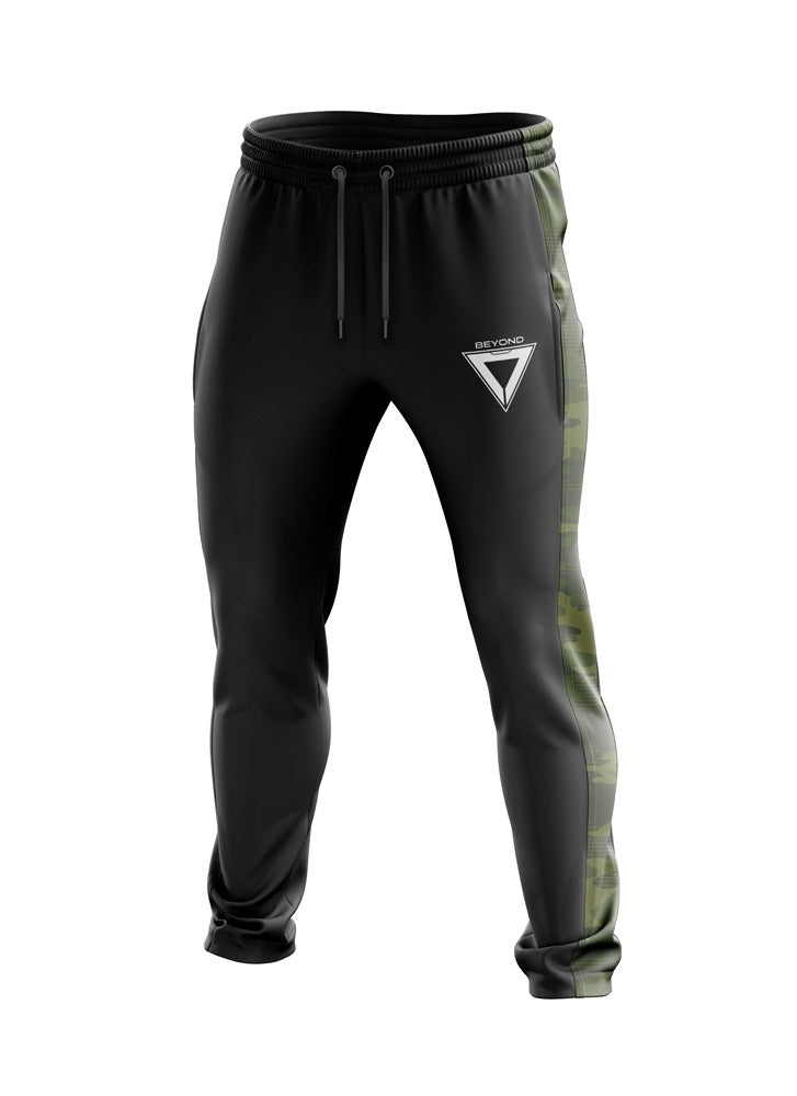 BEYOND BOTTOM BLACK WITH COMMANDO PANEL DRY FIT