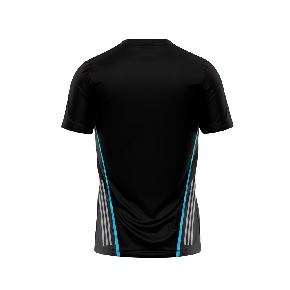 BEYOND SKY LINE STRIPES DRY-FIT TEE
