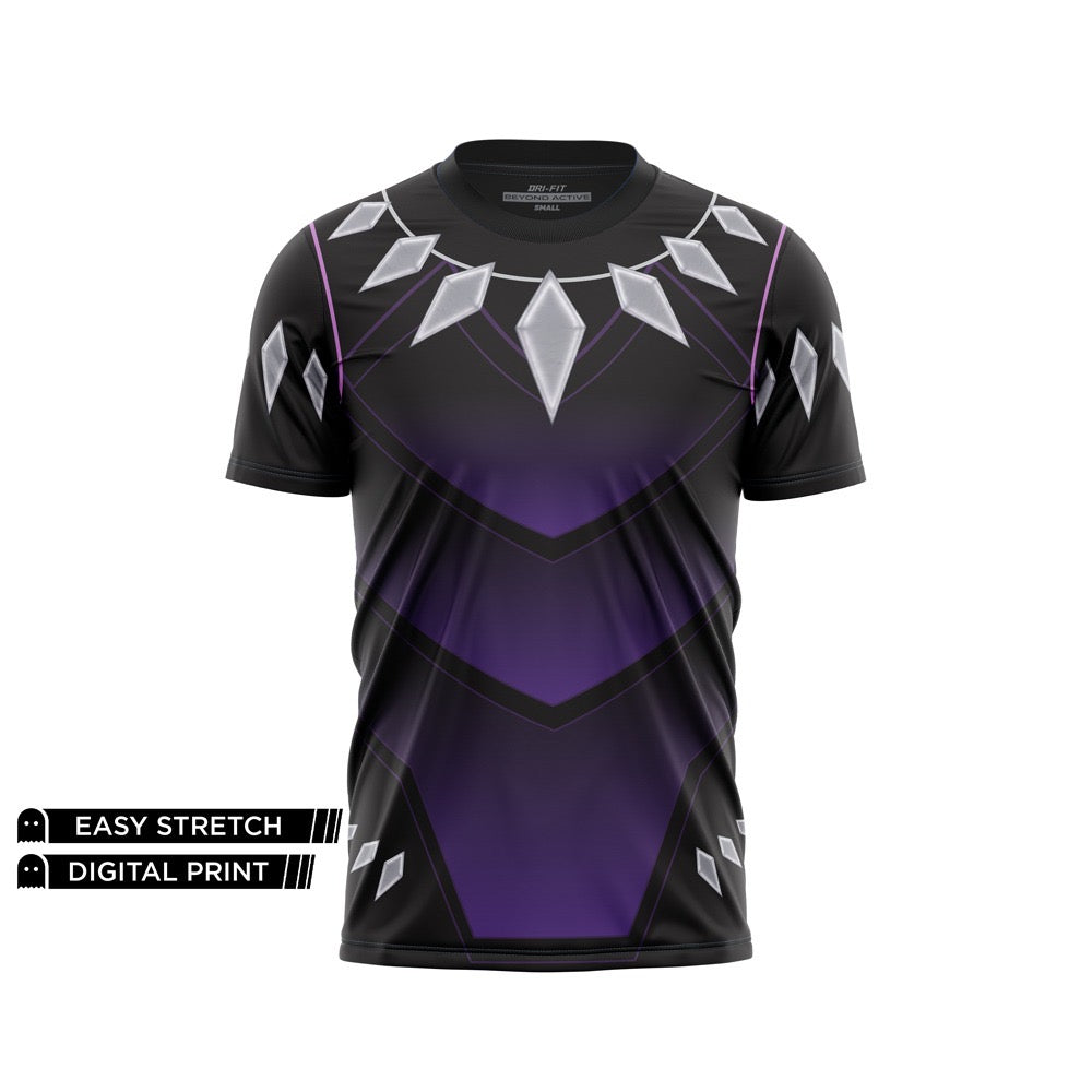 DIGITAL DRY-FIT TEE - BLACK PANTHER JERSEY