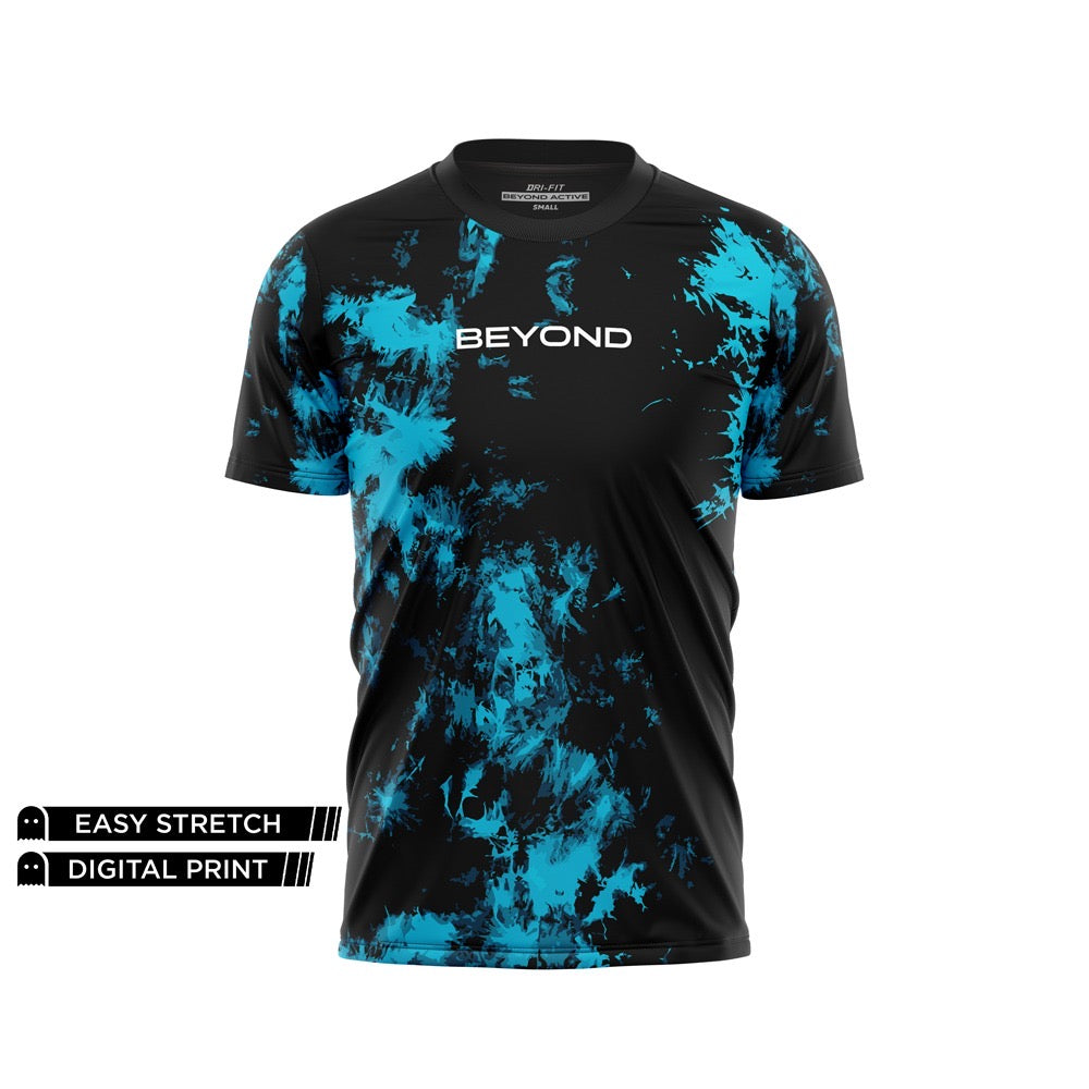 BEYOND - BLUE VIBE DRY FIT TEE