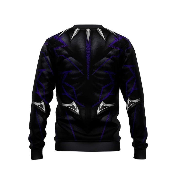 DIGITAL SWEATSHIRT - BLACK PANTHER COSTUME NEWURG0S-019