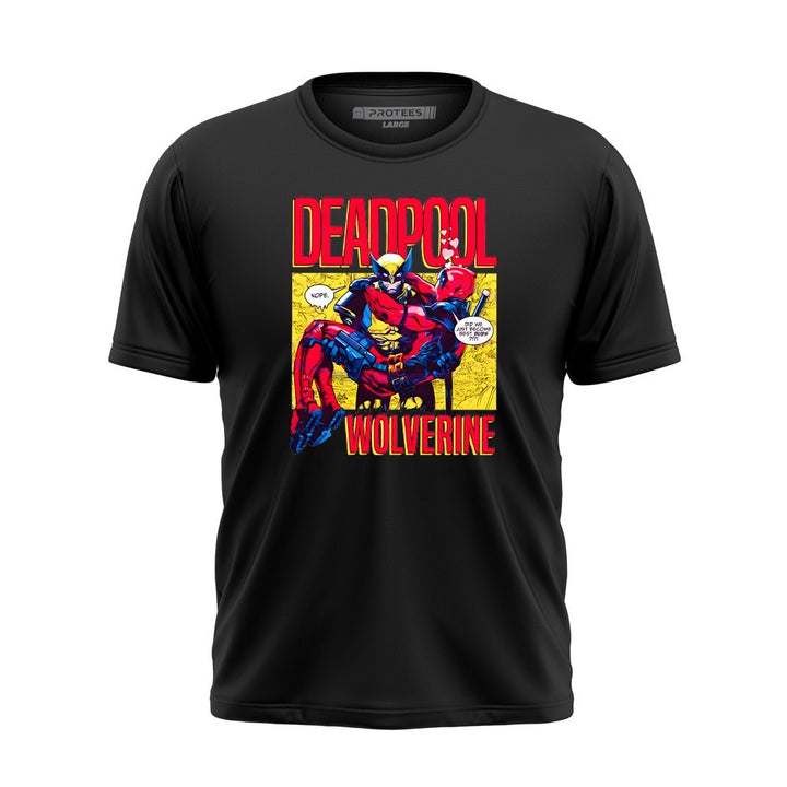 DTF - WOLVERINE LIFTING DEADPOOL TEE DTF058