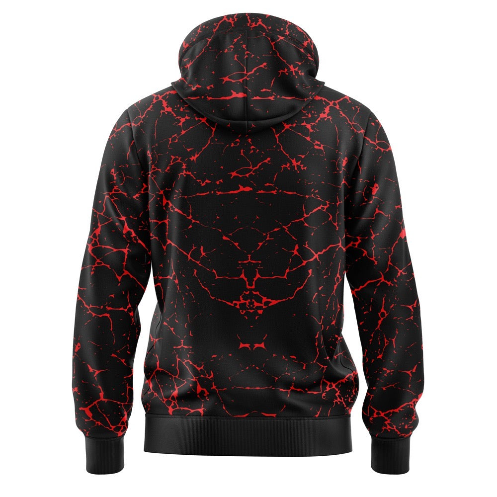 BEYOND RED THUNDER POLYESTER FLEECE HOODIE