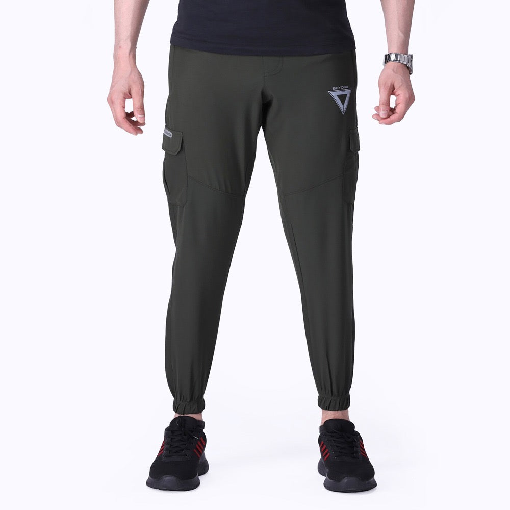 BEYOND MICRO STRETCH ARMY GREEN BOTTOM