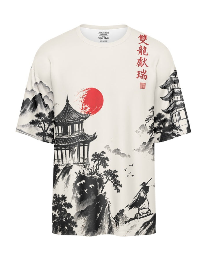 OVERSIZED DIGITAL DRY-FIT - TEMPLE OF DRAGONS NEWURG0S-009