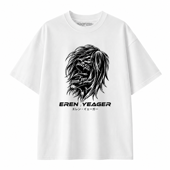 OVERSIZED TEE - EREN YEAGER