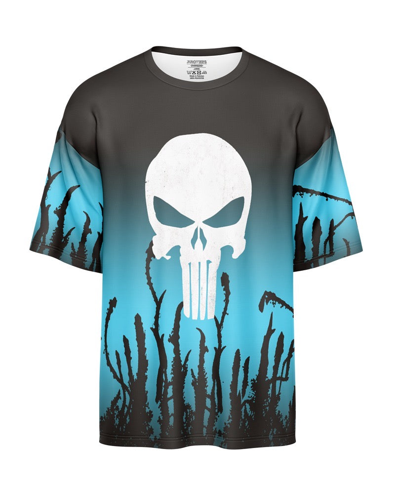 OVERSIZED DIGITAL DRY-FIT - PUNISHER FEROZI GRADIENT NEWURG0S-016