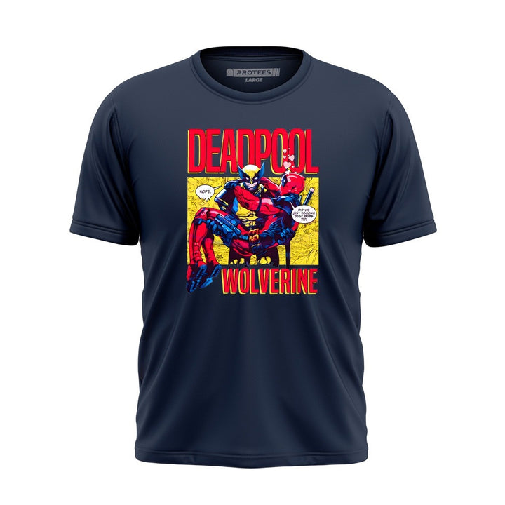 DTF - WOLVERINE LIFTING DEADPOOL TEE DTF058