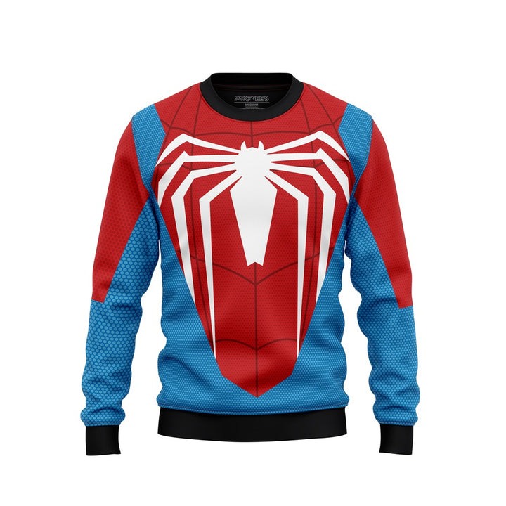 DIGITAL SWEATSHIRT - SPIDERMAN WHITE LOGO NEWURG