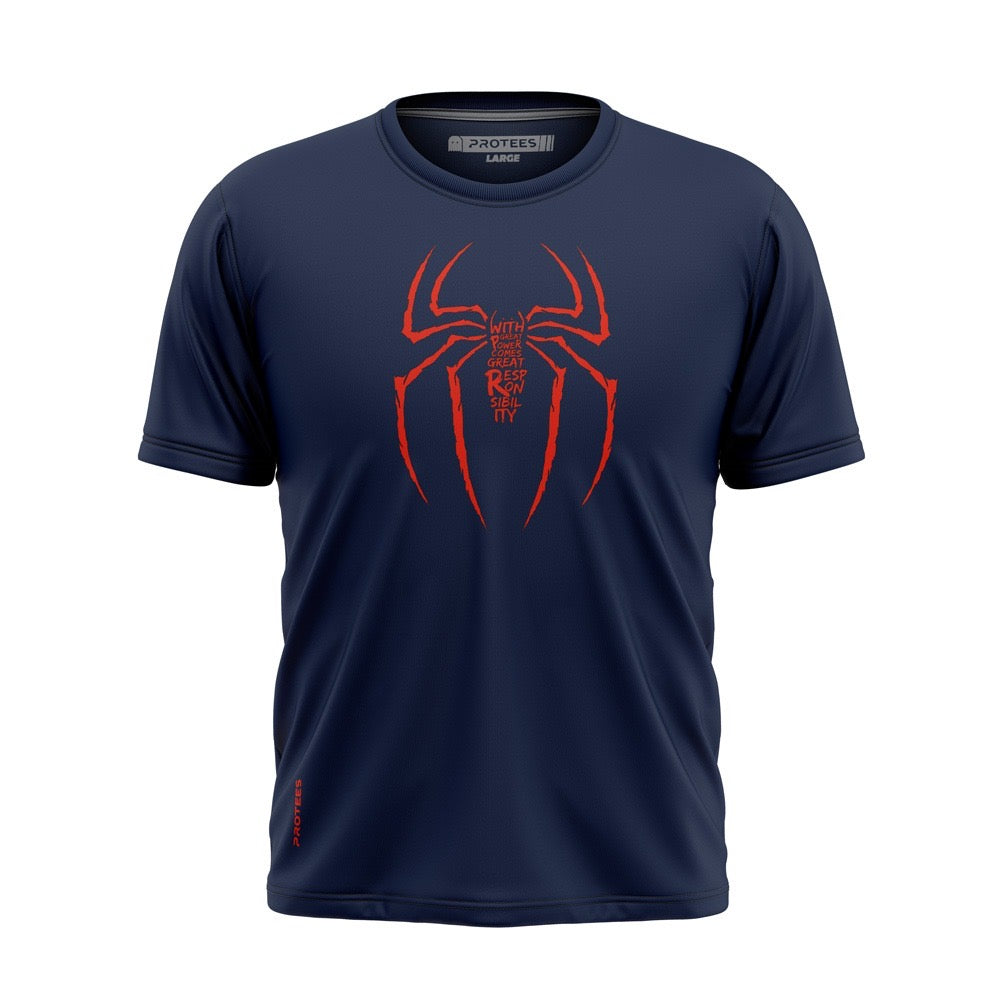 DTF WITH GREAT POWER SPIDERMAN TEE