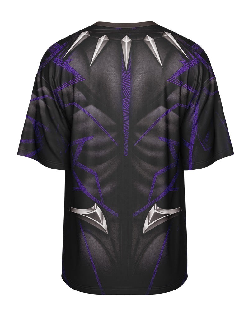 OVERSIZED DIGITAL DRY-FIT - BLACK PANTHER COSTUME NEWURG0S-019
