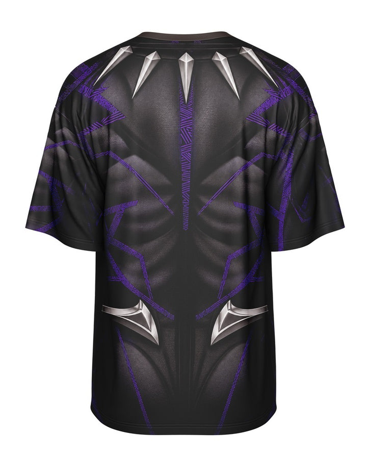 OVERSIZED DIGITAL DRY-FIT - BLACK PANTHER COSTUME NEWURG0S-019