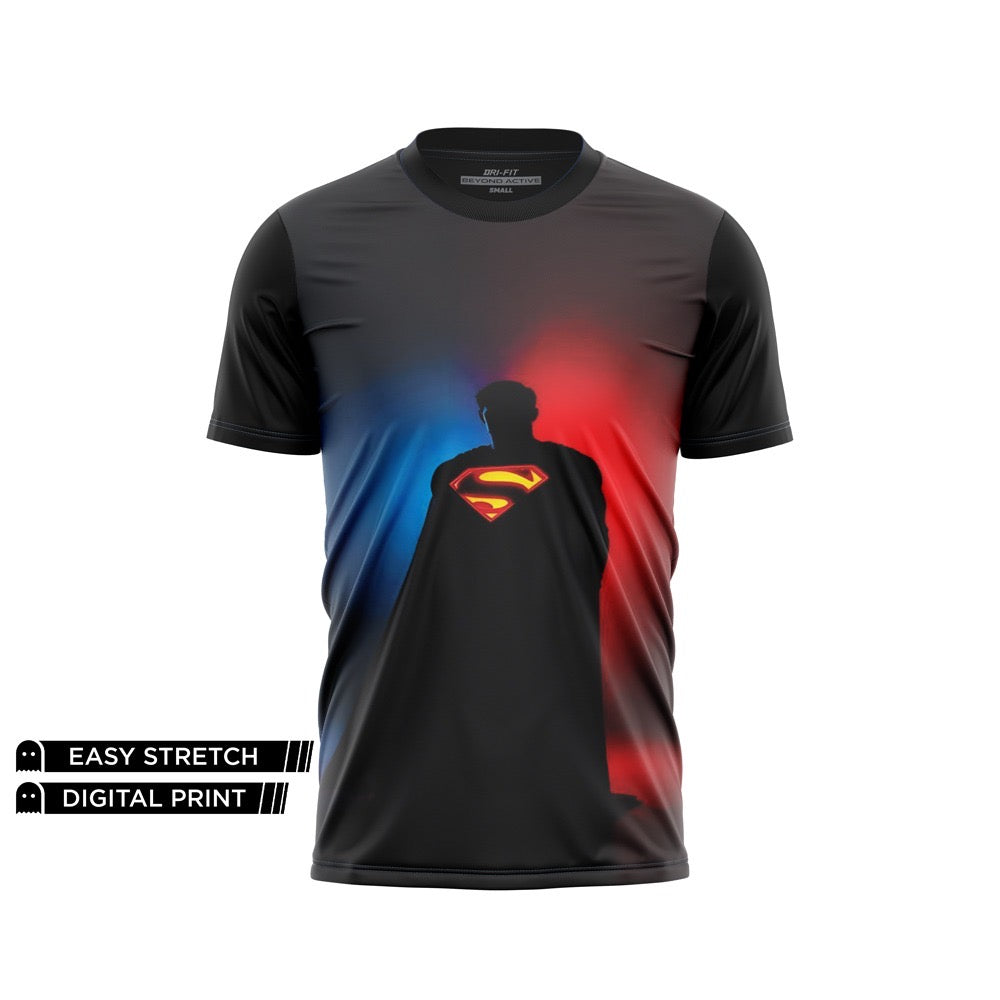 superman dri fit t shirt