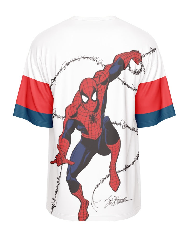 OVERSIZED DIGITAL DRY-FIT - RED NAVY PHANTOM SPIDERMAN NEWURG0S-012