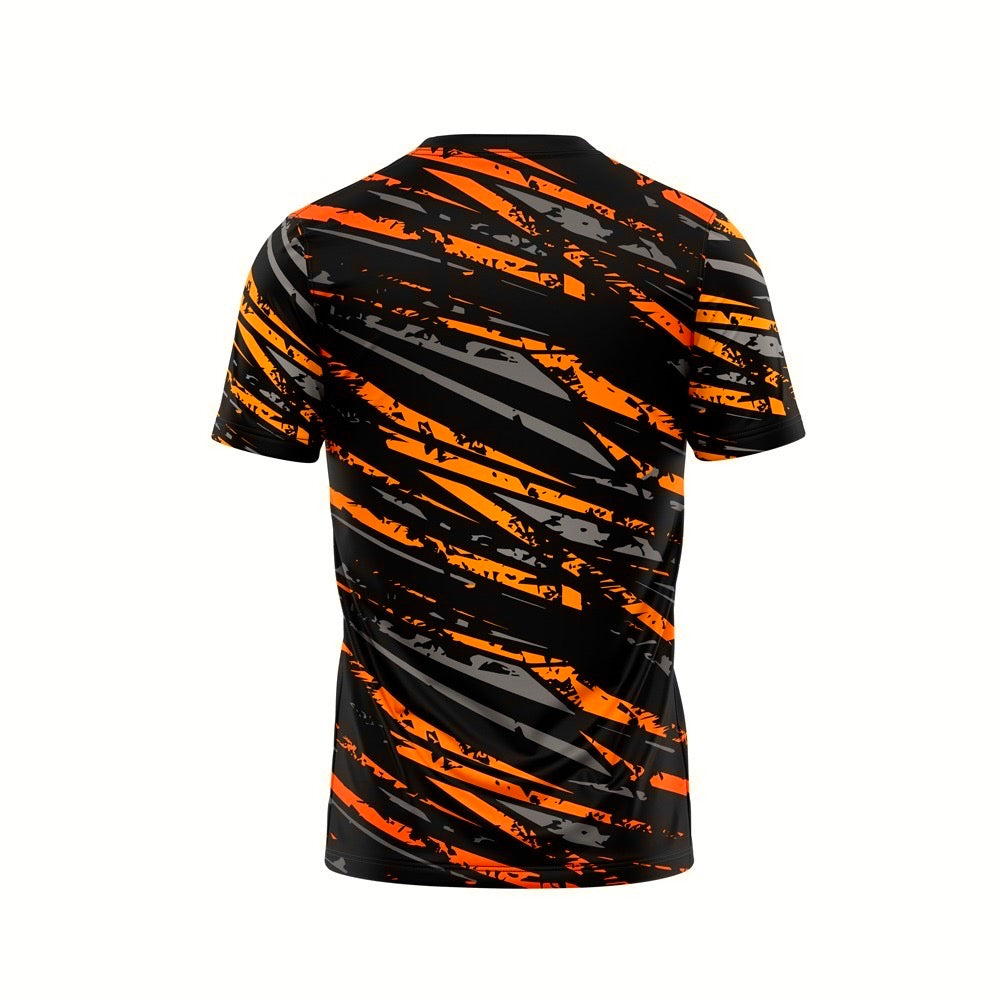 BEYOND TANGERINE PATTERN DRY-FIT TEE