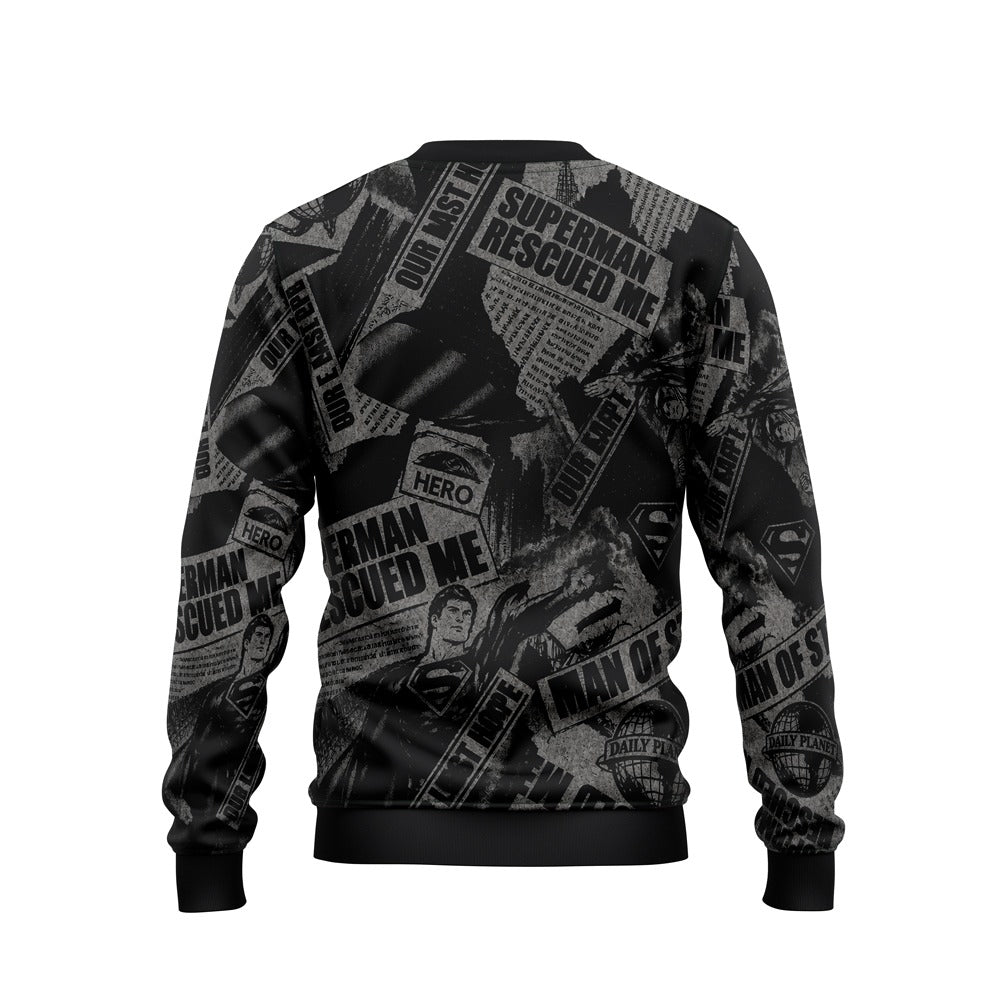 DIGITAL SWEATSHIRT - SUPERMAN RESCUED ME NEWURG0S-008