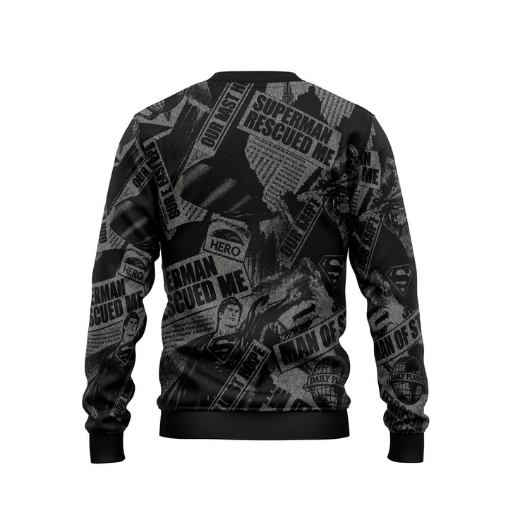DIGITAL SWEATSHIRT - SUPERMAN RESCUED ME NEWURG0S-008