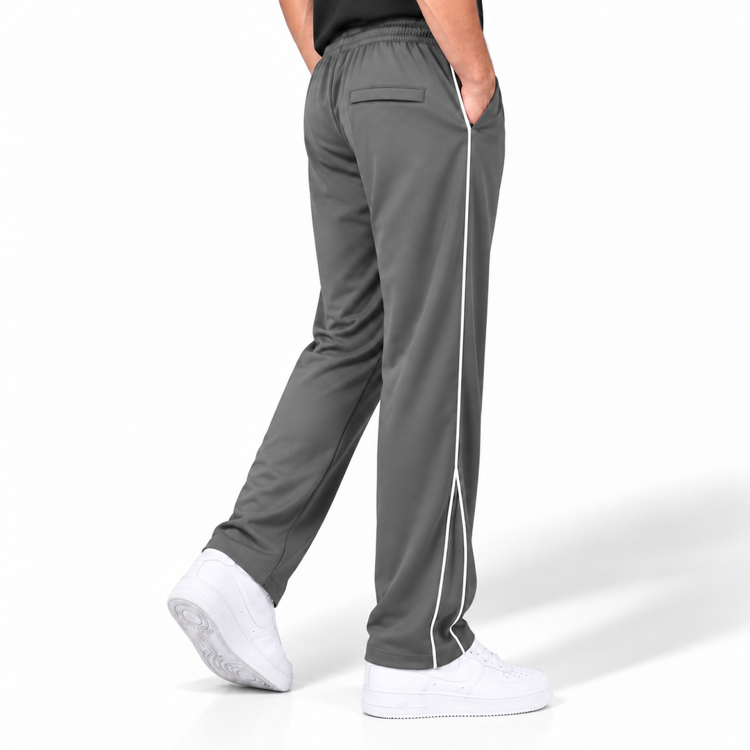SMOKE SIDE STRIPE LOOSE FIT BOTTOM
