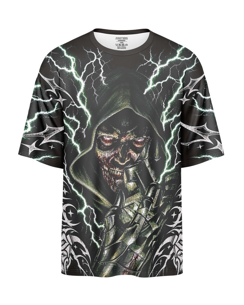 OVERSIZED DIGITAL DRY-FIT - THUNDER DR DOOM NEWURG0S-023