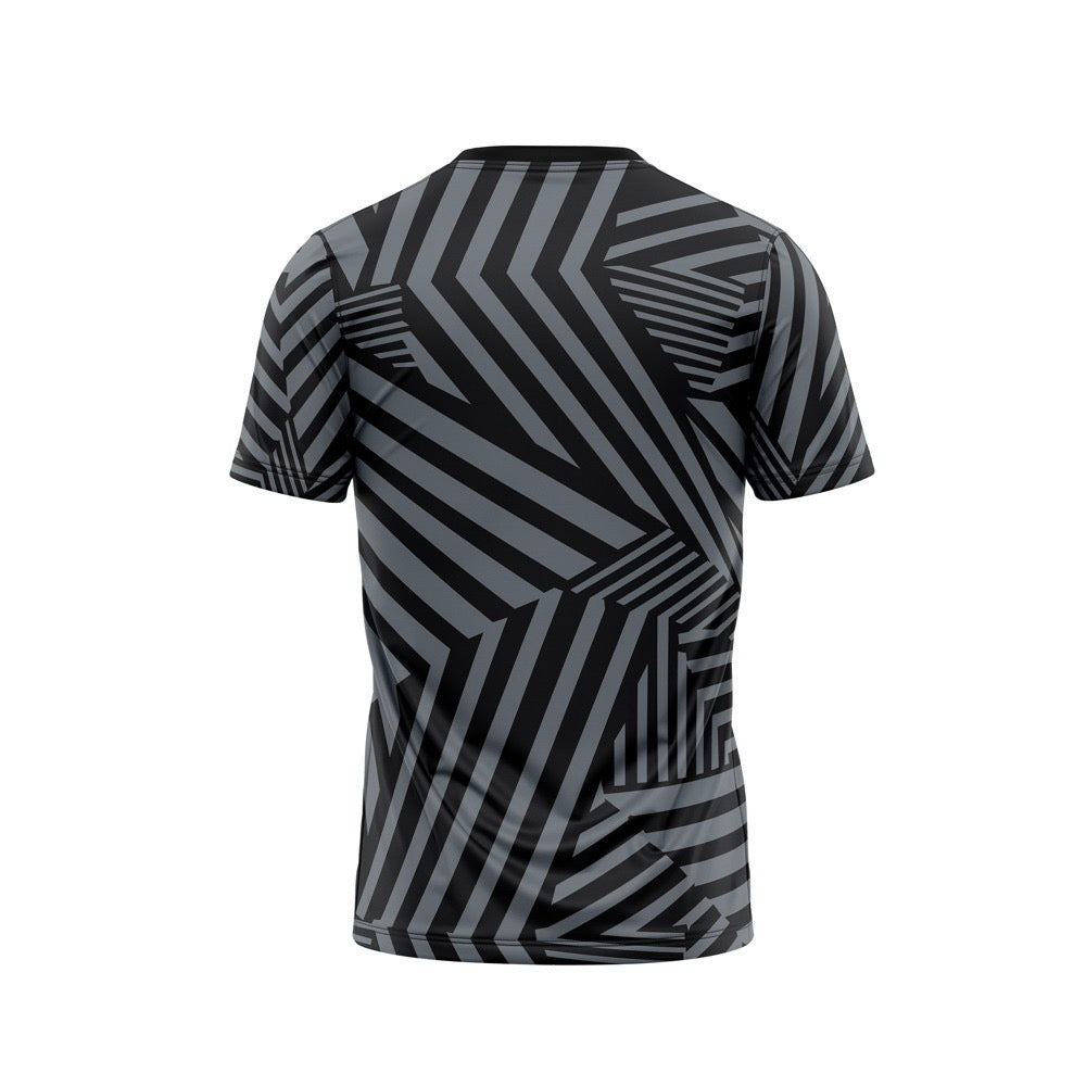 BEYOND SMOKE FLOW LINES DRY-FIT TEE NEWURG