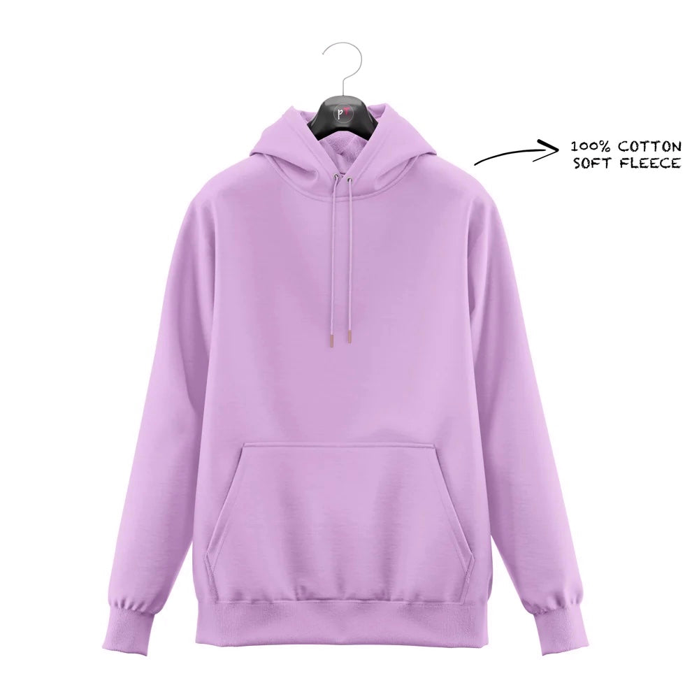BASIC - PLUM HOODIE