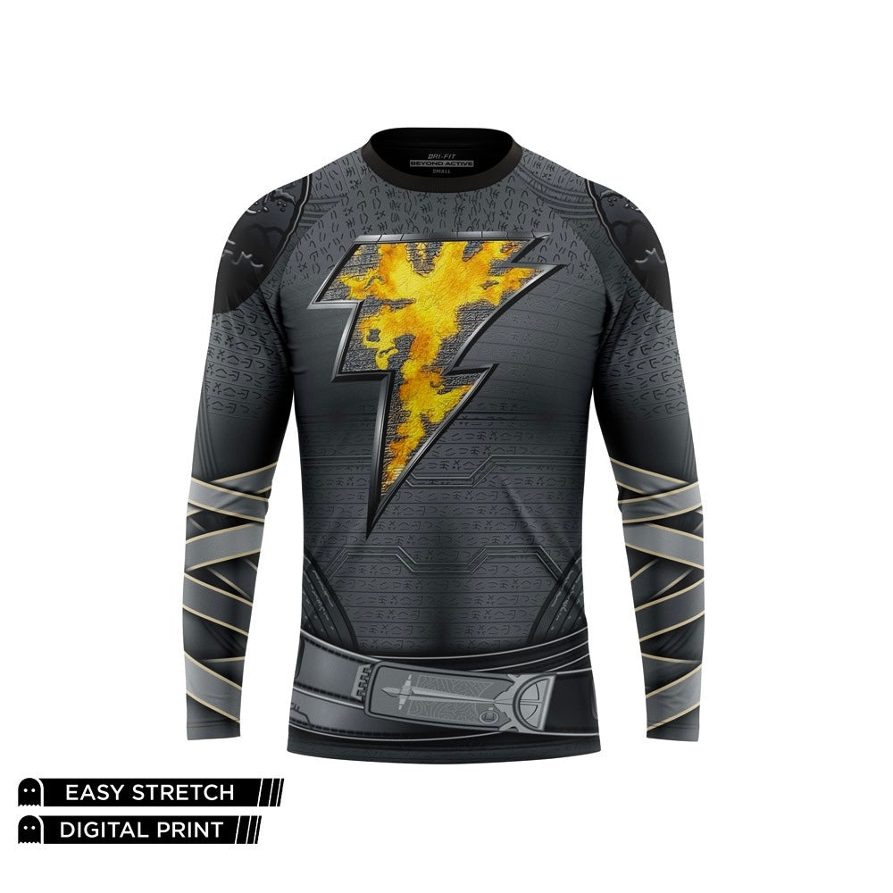 F/S DIGITAL - LATEST BLACK ADAM DRY-FIT TEE 20018AO