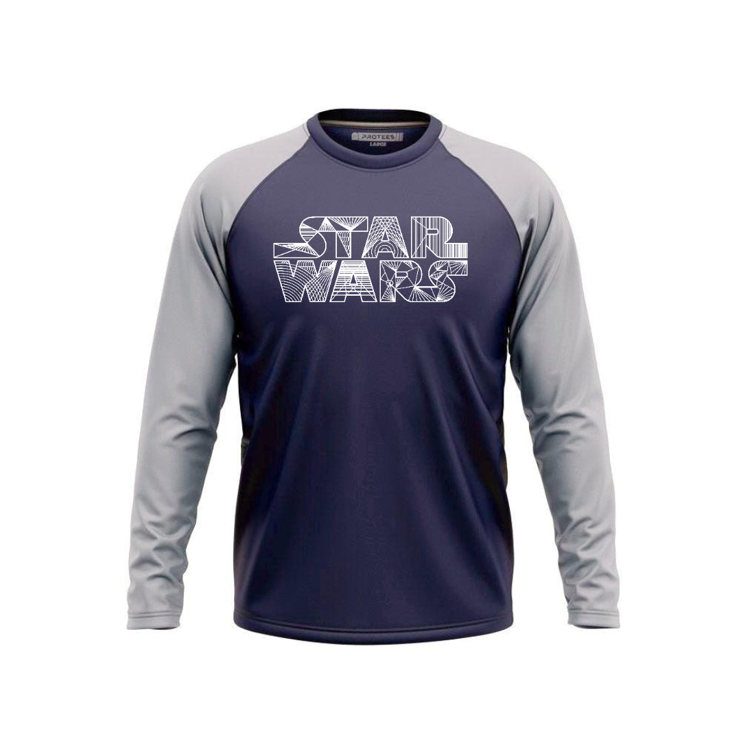 DTF - STEEL NAVY RAGLAN STAR WARS F/S