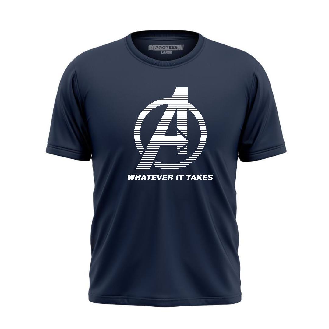 DTF - WHATEVER IT TAKES AVENGERS LOGO TEE
