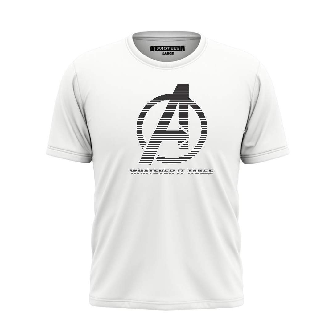 DTF - WHATEVER IT TAKES AVENGERS LOGO TEE