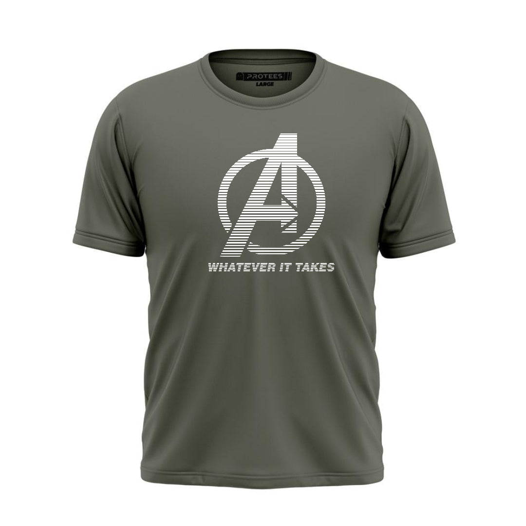 DTF - WHATEVER IT TAKES AVENGERS LOGO TEE