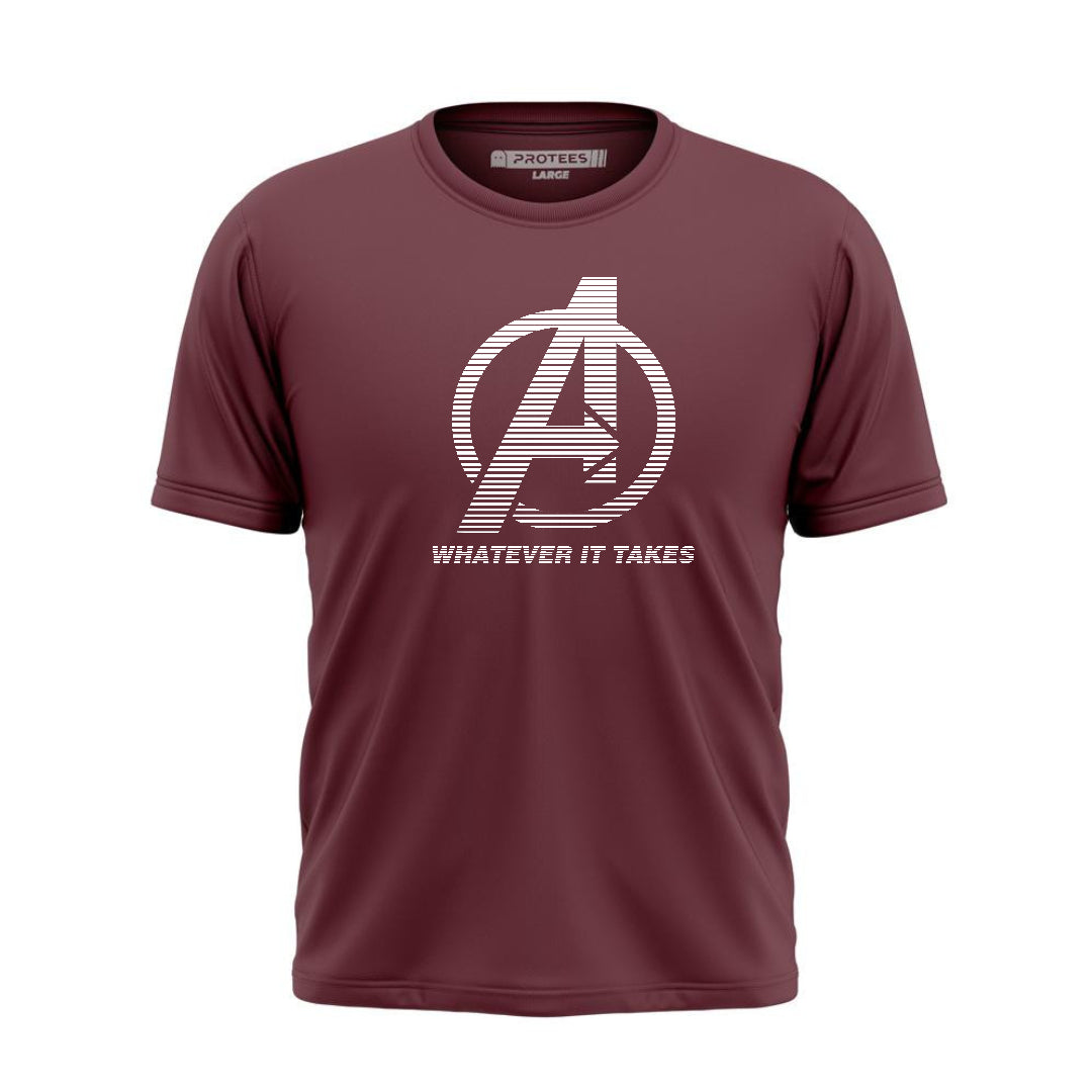 DTF - WHATEVER IT TAKES AVENGERS LOGO TEE