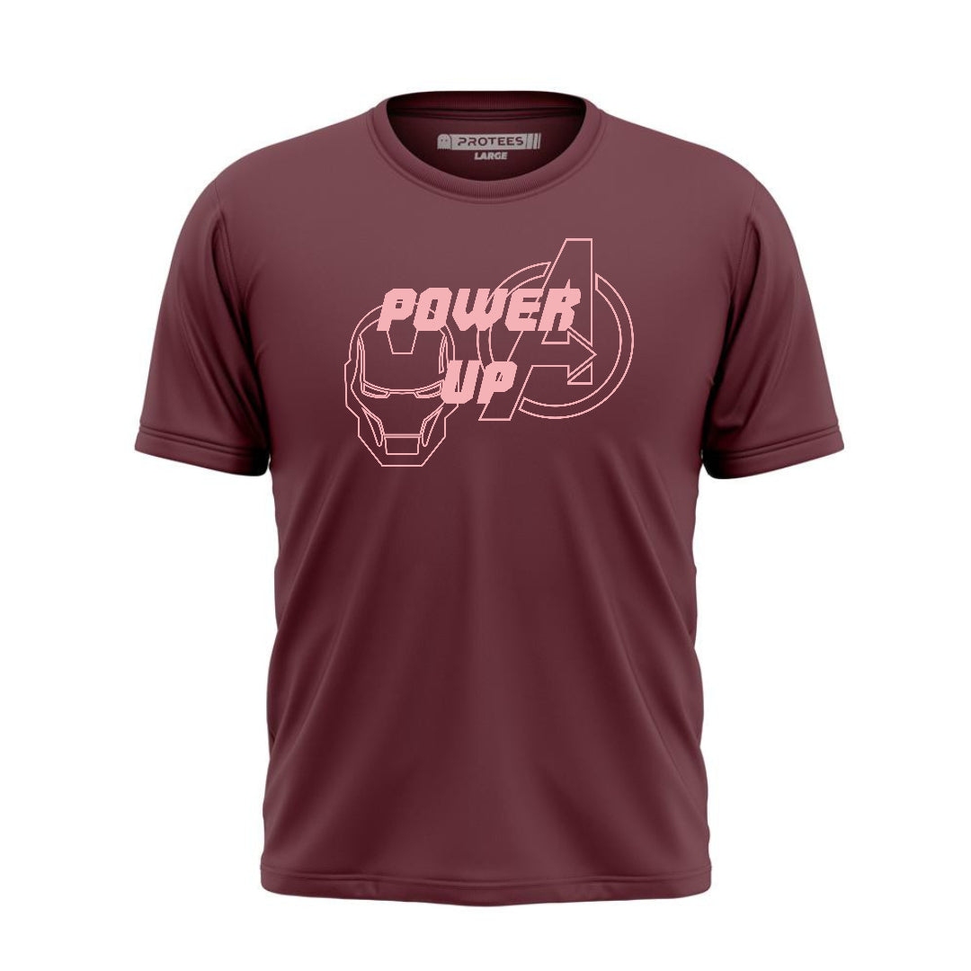DTF -POWER UP AVENGERS TEE