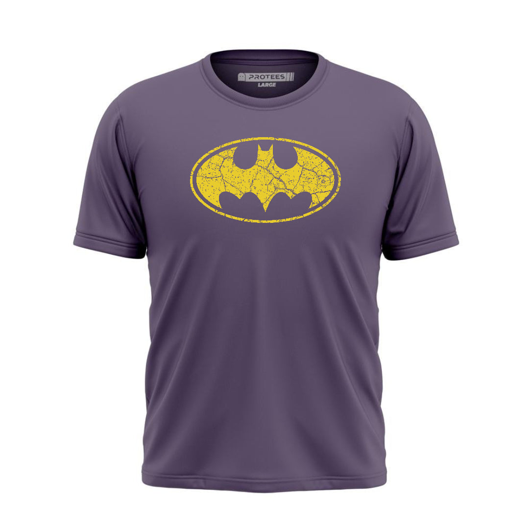 DTF -  CRACKING MUSTARD BATMAN LOGO TEE