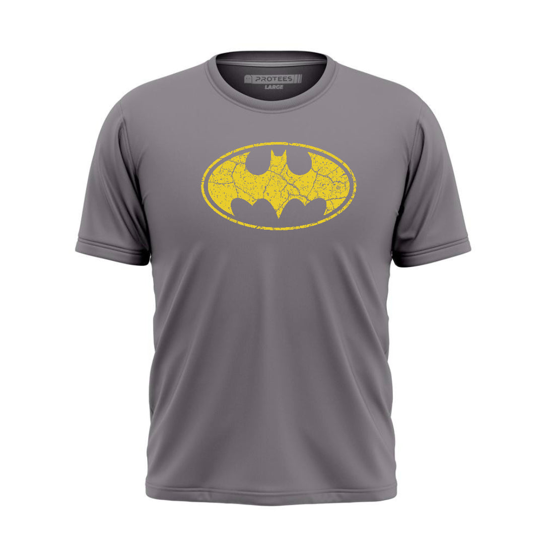 DTF -  CRACKING MUSTARD BATMAN LOGO TEE