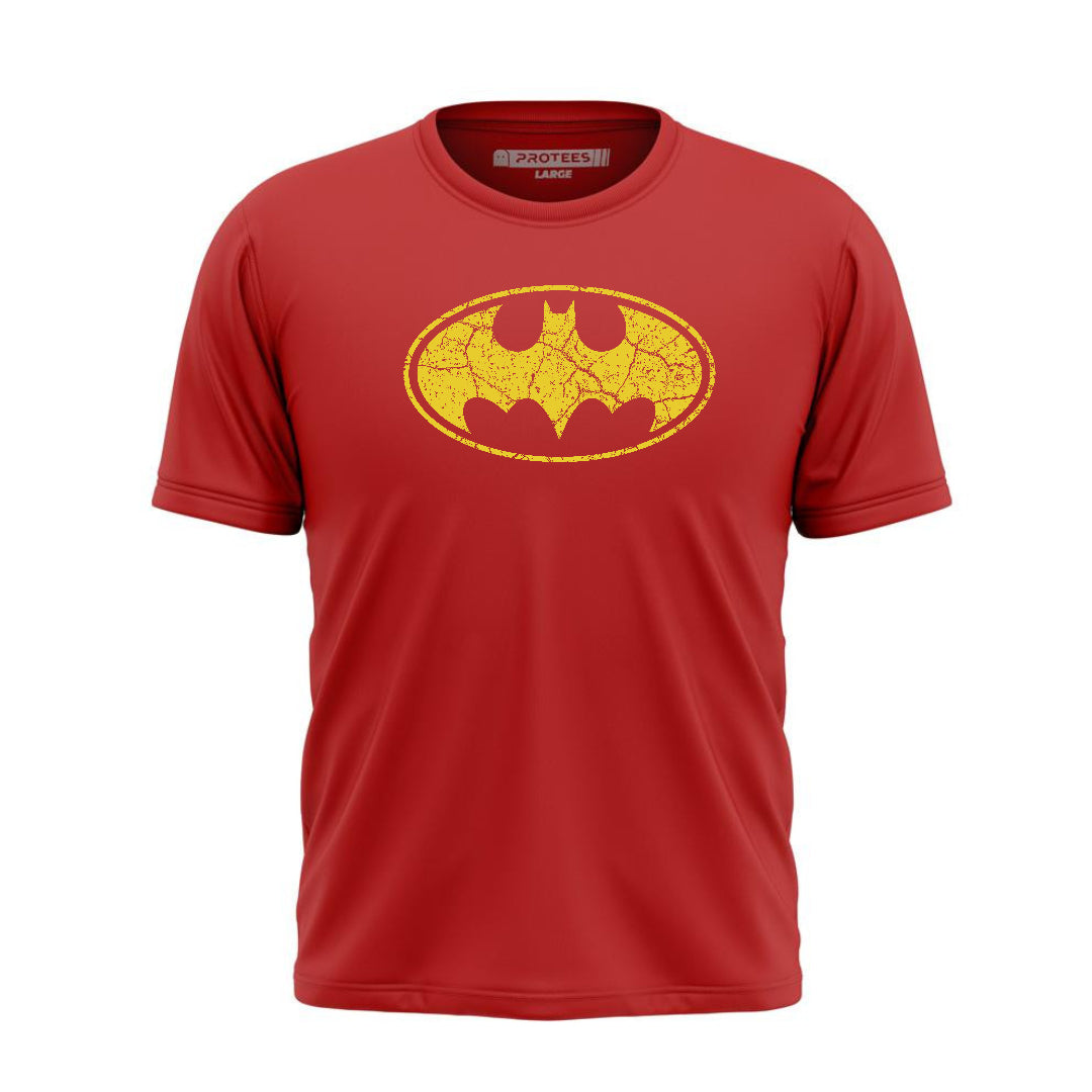 DTF -  CRACKING MUSTARD BATMAN LOGO TEE