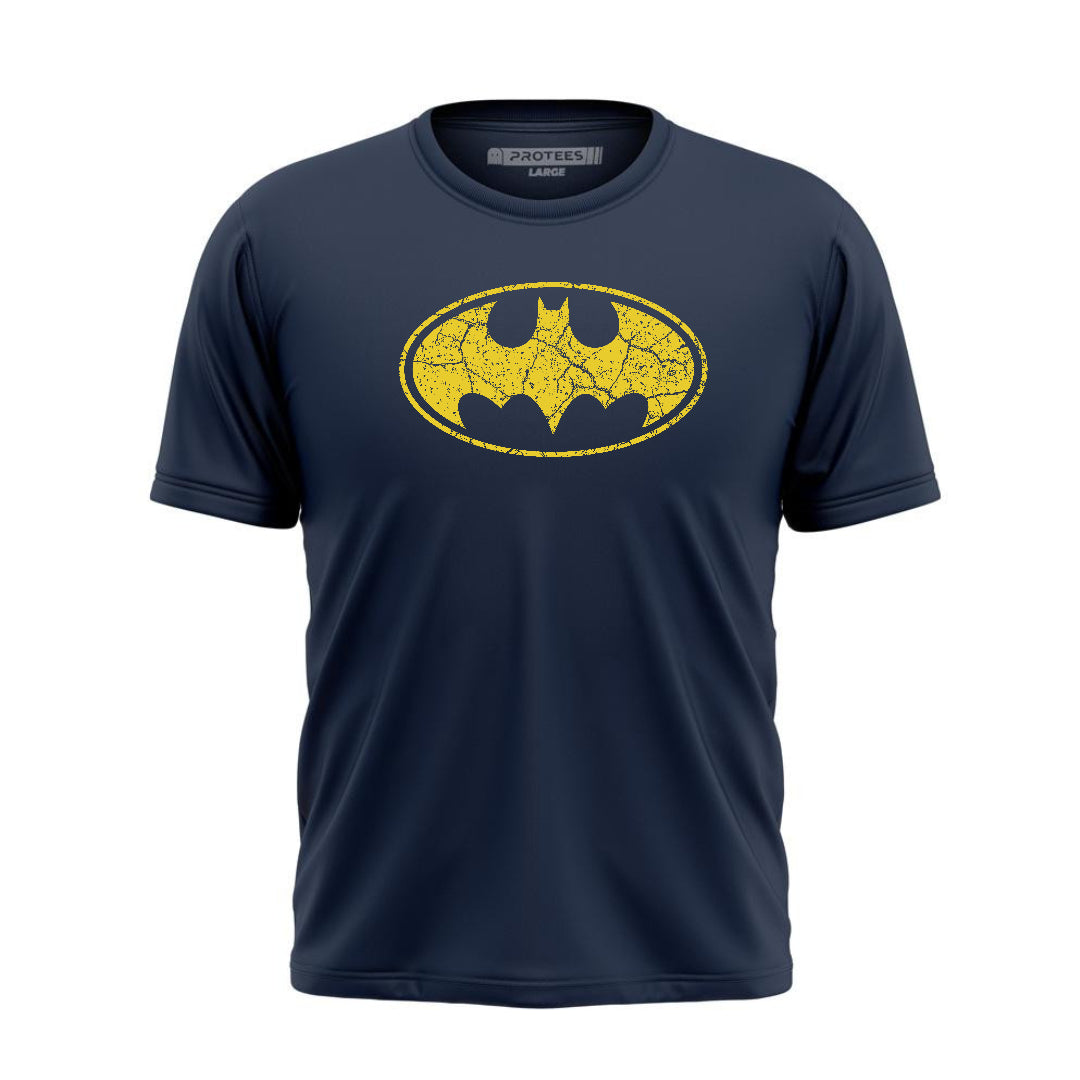 DTF -  CRACKING MUSTARD BATMAN LOGO TEE