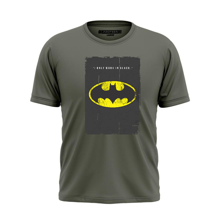 DTF -  SOLID BATMAN TEE
