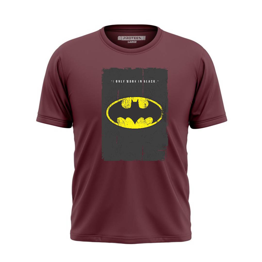 DTF -  SOLID BATMAN TEE
