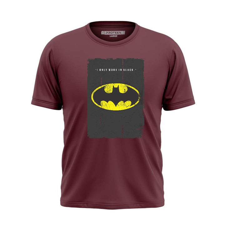 DTF -  SOLID BATMAN TEE