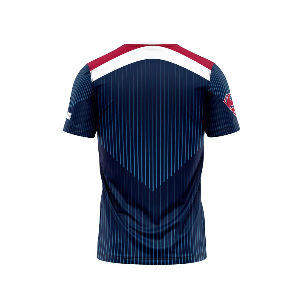 DIGITAL DRY-FIT TEE - SPLASH NAVY SUPERMAN DG01063AO URG138