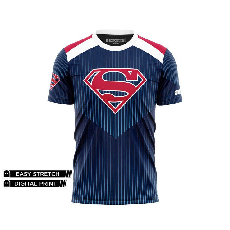 DIGITAL TEE - SPLASH NAVY SUPERMAN DG01063AO