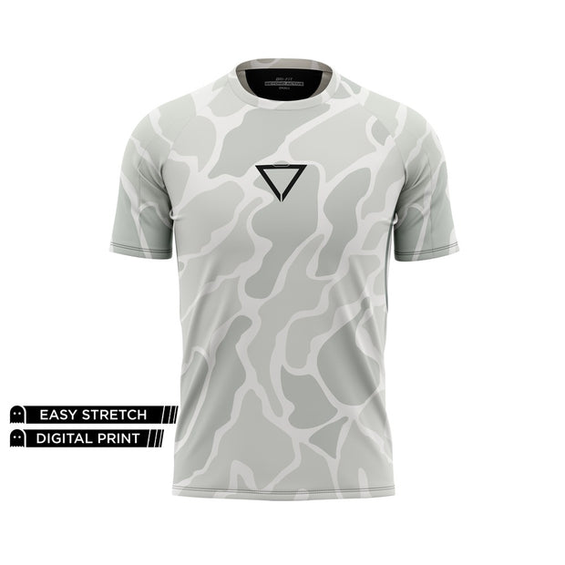 BEYOND - FUTURE WHITE CAMO DRY FIT TEE